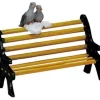 74626 - Metal Bench - Lemax Christmas Village Misc. Accessories