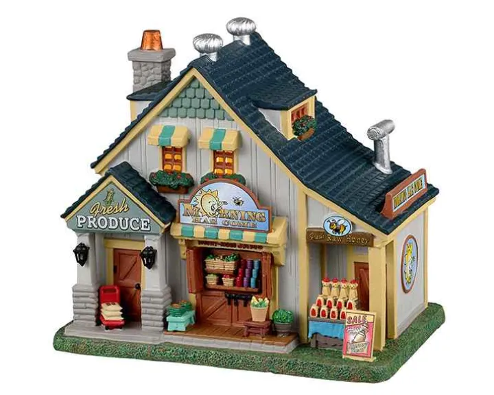 35056 - Morning Has Come Market - Lemax Caddington Village