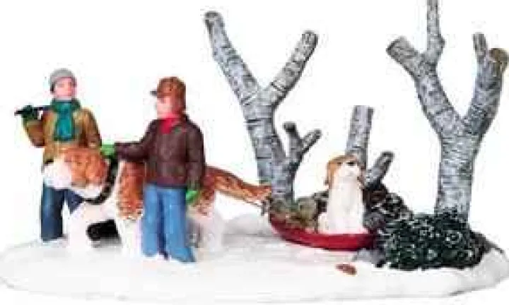 93761 - Mush! - Lemax Christmas Village Table Pieces
