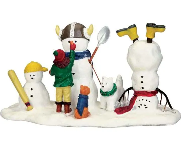 53231 - New Friends To Play With - Lemax Christmas Village Table Pieces