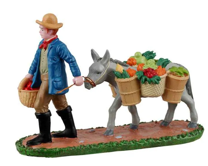 22133 - Off To Market - Lemax Christmas Village Figurines