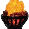 24544 - Outdoor Fire Pit, Battery-Operated (4.5V) - Lemax Christmas Village Misc. Accessories