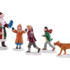 92745 - Papa Christmas!, Set Of 5 - Lemax Figurines