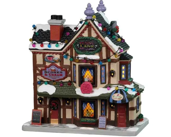 25875 - Penny Lane Shoppes - Lemax Caddington Village Christmas Houses & Buildings