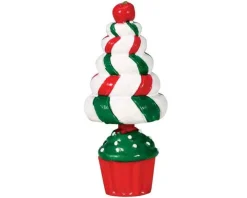 74204 - Peppermint Tree Topiary - Lemax Sugar N Spice Accessories