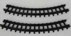 34686 - 2-Piece Curved Track For Christmas Express - Lemax Christmas Village Trains & Vehicles