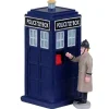 03509 - Police Call Box, Set Of 2 - Lemax Table Pieces