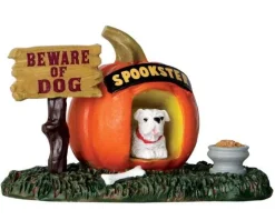 64053 - Pumpkin Doghouse - Lemax Spooky Town Accessories