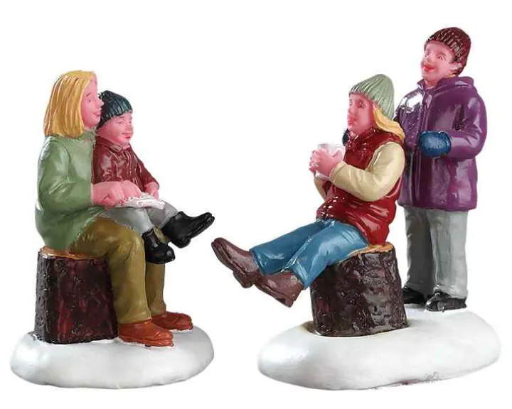 72524 - Quality Time With Mom, Set Of 2 - Lemax Figurines