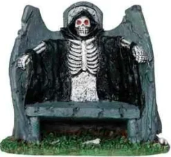 34608 - Reaper Bench - Lemax Spooky Town Halloween Village Accessories