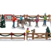 93434 - Reindeer Petting Zoo, Set Of 17 - Lemax Table Pieces