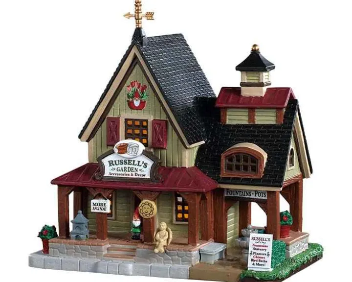 95515 - Russell's Garden Accessories - Lemax Caddington Village