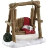 84363 - Rustic Log Swing - Lemax Misc. Accessories