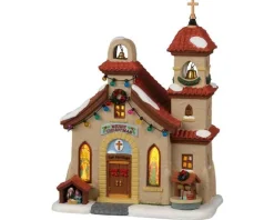 25892 - San Santiago Parish - Lemax Caddington Village Christmas Houses & Buildings