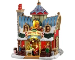15792 - Santa's Petting Zoo, Battery-Operated (4.5V) - Lemax Santa's Wonderland