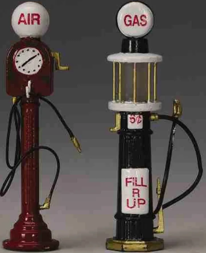 44177 - Service Pumps, Set Of 2 - Lemax Christmas Village Misc. Accessories