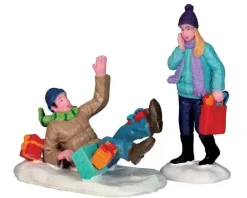 52360 - Shopping Date, Set Of 2 - Lemax Christmas Figurines