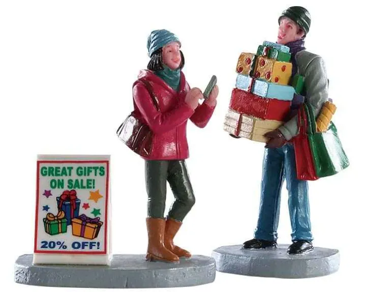 82584 - Shopping Teamwork - Lemax Figurines
