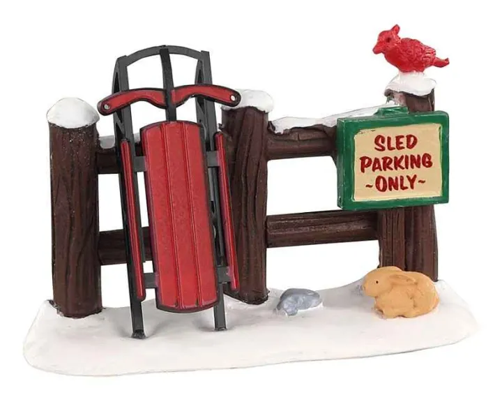 04740 - Sled Parking Only - Lemax Misc. Accessories