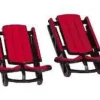 34948 - Sled, Set Of 4 - Lemax Christmas Village Misc. Accessories