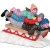 52329 - Sledding With Dad - Lemax Christmas Figurines