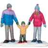 52336 - Snowshoe Family - Lemax Christmas Figurines