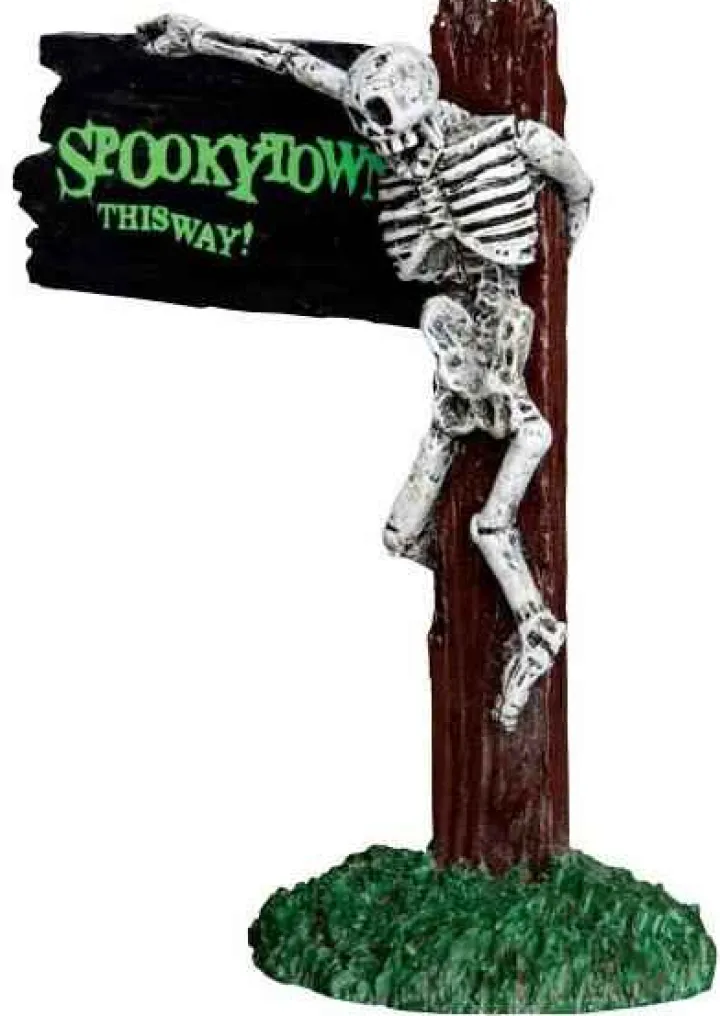 44743 - Spooky Town This Way - Lemax Spooky Town Halloween Village Accessories