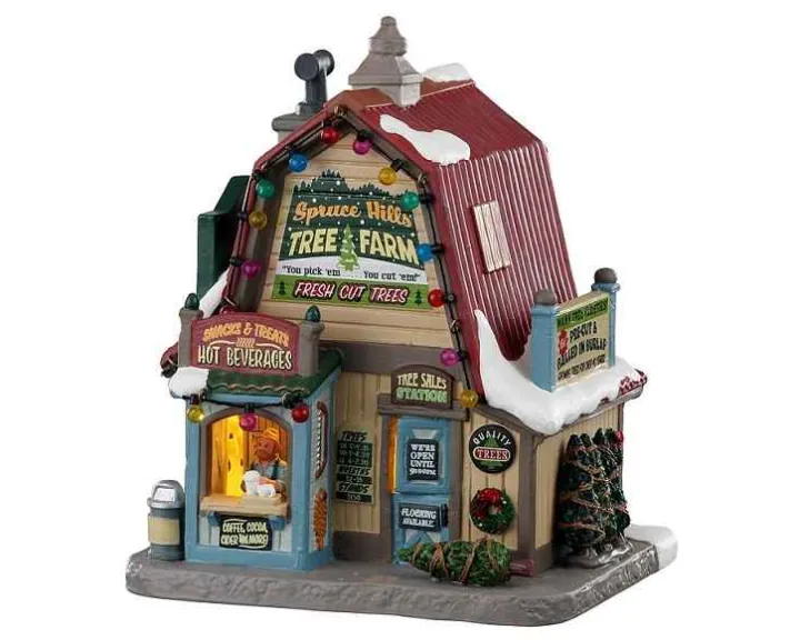 05675 - Spruce Hills Tree Farm - Lemax Caddington Village