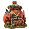 25855 - Sugared Pumpkin Candy Shoppe, Battery-Operated (4.5-Volt) - Lemax Spooky Town Halloween Village Houses & Buildings