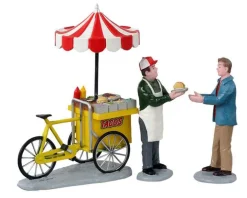 12042 - Taco Cart, Set Of 3 - Lemax Figurines