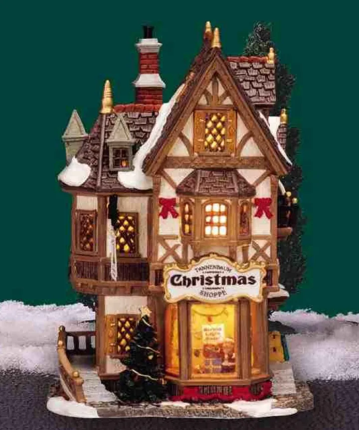 35845 - Tannenbaum Christmas Shoppe - Lemax Caddington Village Christmas Houses & Buildings