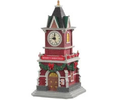 05679 - Tannenbaum Clock Tower, Battery-Operated (1.5V) - Lemax Caddington Village