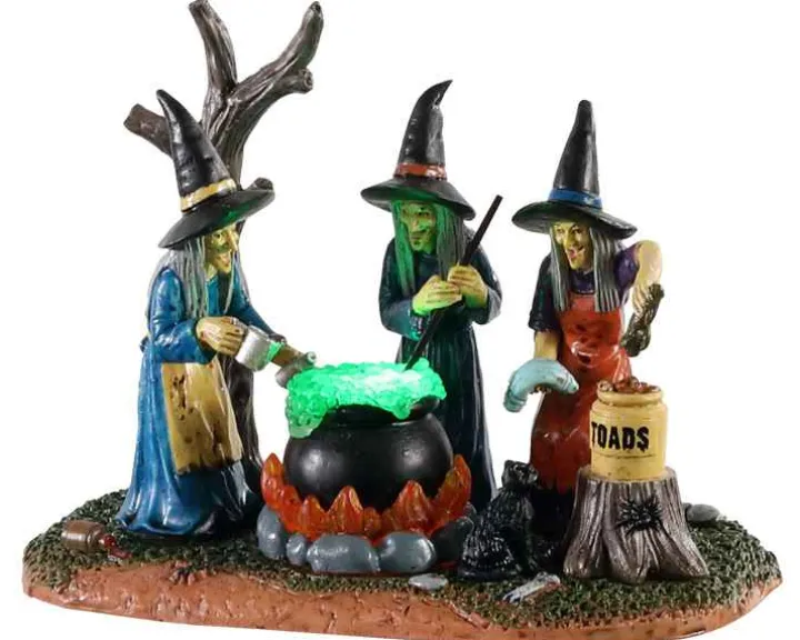 04709 - Teamwork, Battery-Operated (4.5-Volt) - Lemax Spooky Town Accessories