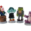 02910 - Terrible Toys, Set Of 4 - Lemax Spooky Town Figurines