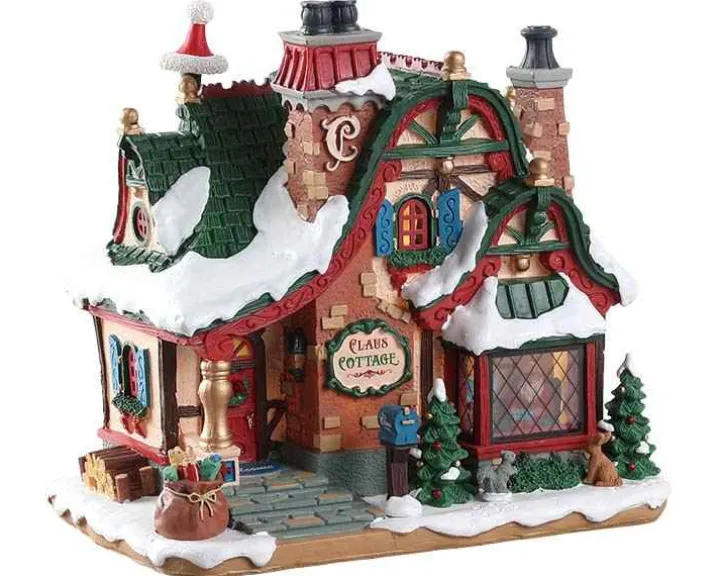 75292 - The Claus Cottage, Battery-Operated (4.5V) - Lemax Santa's Wonderland