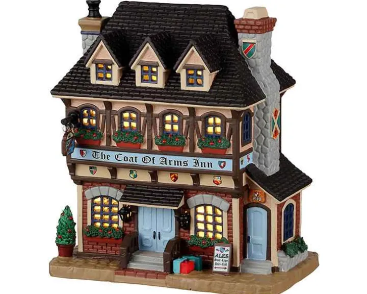 25899 - The Coat Of Arms Inn - Lemax Caddington Village Christmas Houses & Buildings