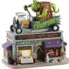 05611 - The Creature's Custom Hot Rod Shop - Lemax Spooky Town Houses