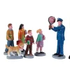 92753 - The Crossing Guard, Set Of 8 - Lemax Figurines
