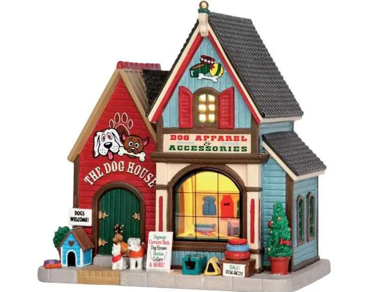 55978 - The Dog House - Lemax Caddington Village