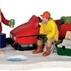 43089 - The Fishing Spot - Lemax Christmas Village Table Pieces