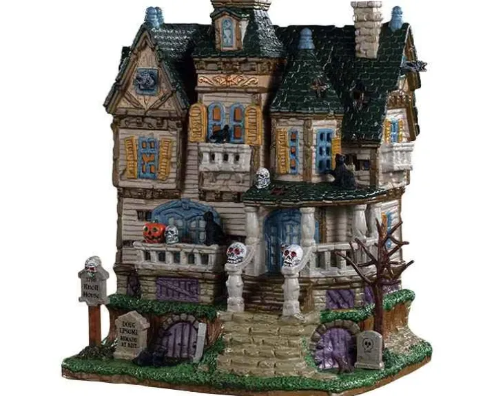 95442 - The Haunted Knoll - Lemax Spooky Town Houses