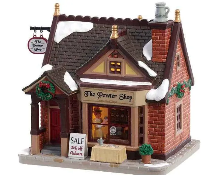 85378 - The Pewter Shop - Lemax Caddington Village