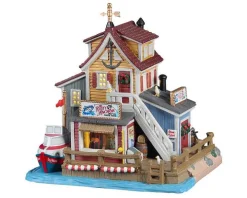 15755 - The Rusty Anchor Deep Sea Charter Fishing - Lemax Plymouth Corners