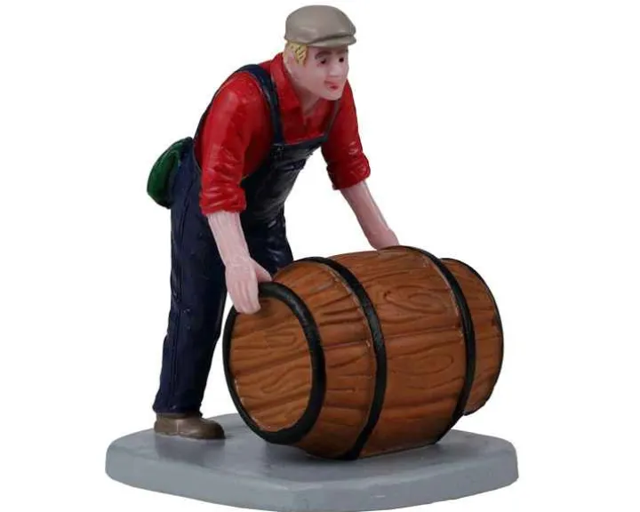 22140 - The Wine Barrel - Lemax Christmas Village Figurines