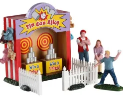 93429 - Tin Can Alley, Set Of 7 - Lemax Table Pieces