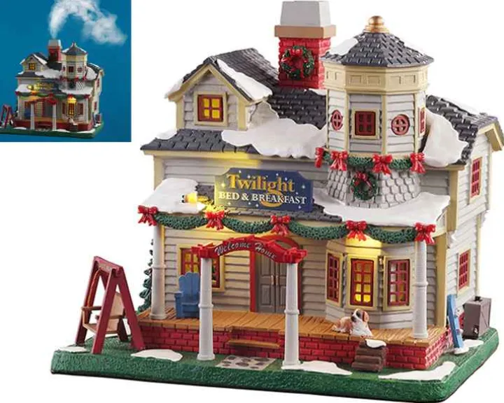 15740 - Twilight Bed & Breakfast, With 4.5V Adaptor - Lemax Caddington Village