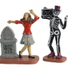 12013 - Undead Groove, Set Of 2 - Lemax Spooky Town Figurines