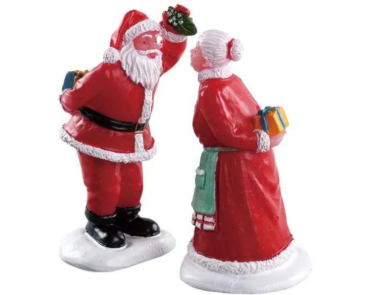 72550 - Under The Mistletoe, Set Of 2 - Lemax Figurines