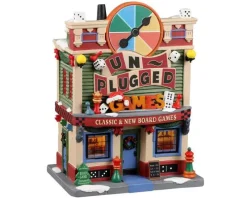 25894 - Unplugged Games - Lemax Caddington Village Christmas Houses & Buildings