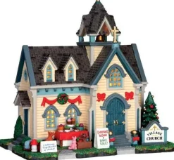 45706 - Village Church - Lemax Harvest Crossing Christmas Houses & Buildings